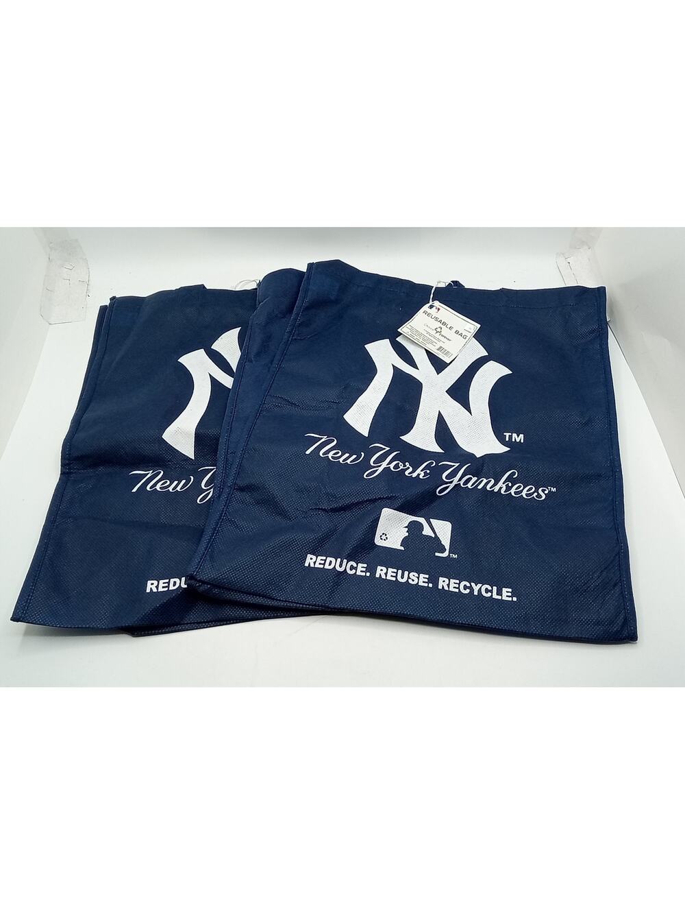 New York Yankees MLB Set of 2 Reusable Bags